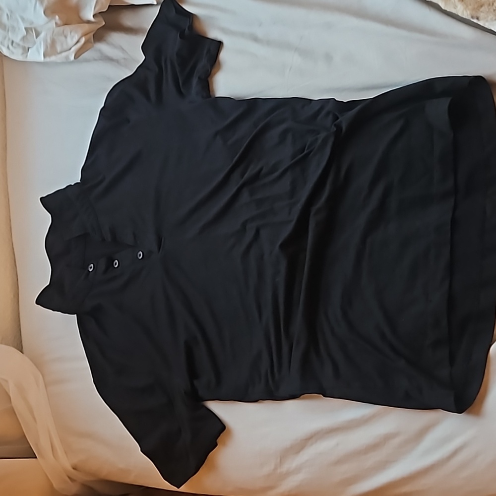 Classic Black Lululemon mens Polo Small